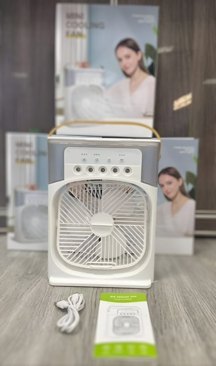 Portable Mini 3in1 Cooling Fan-Air Conditioner