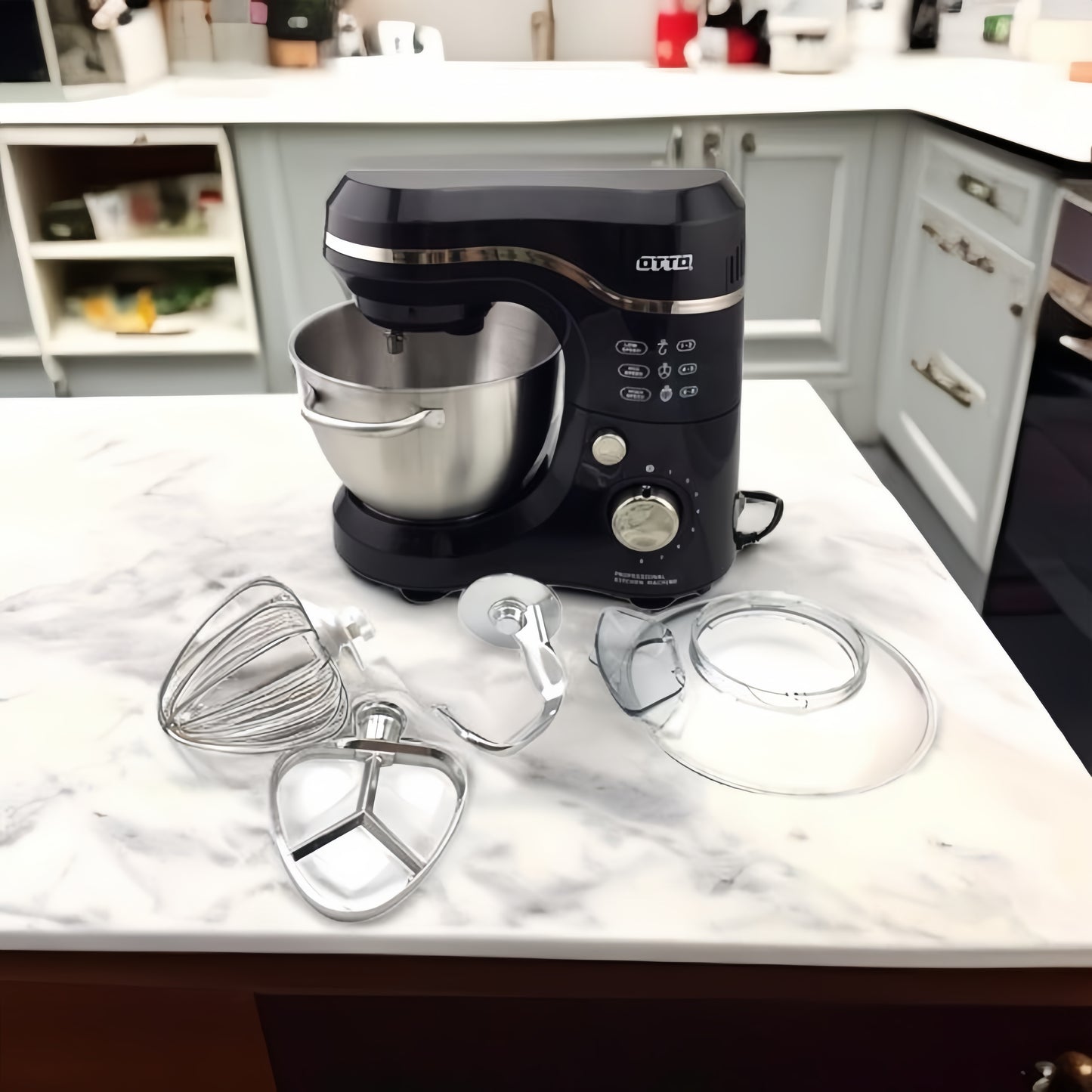Otto Dough mixer, Egg Beater and Whisker 3L