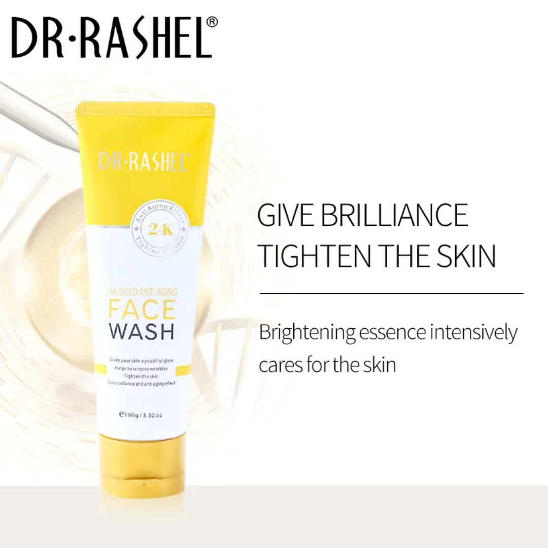 Dr Rashel 24K Gold Anti-Aging Face Wash, 100g