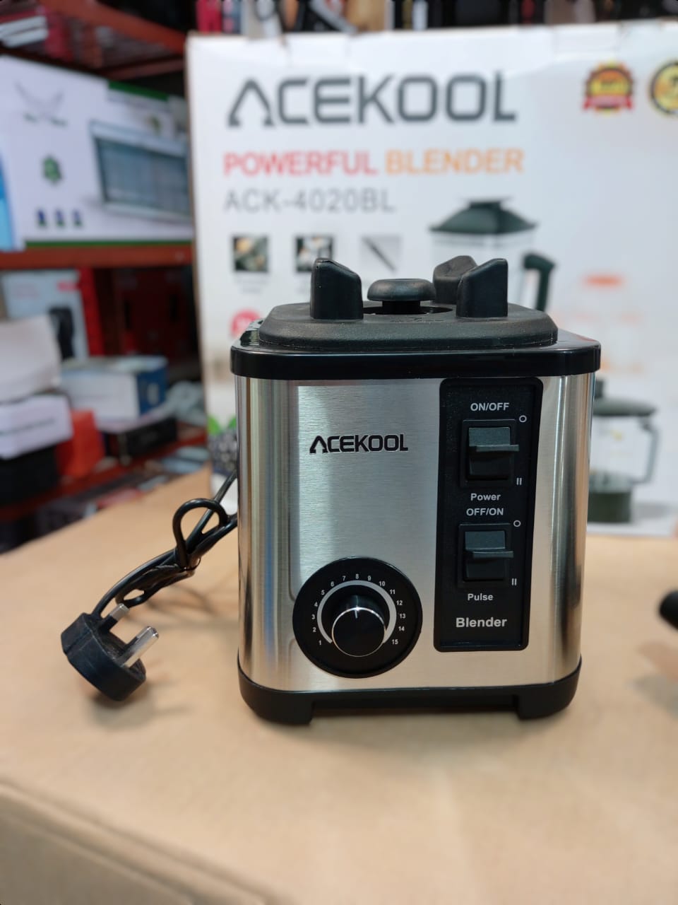 Acekool 3-in-1 High-Speed Blender | ACK-4020BL