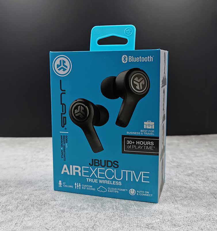 JLab Air Buds Air Executive – True Wireless Bluetooth Earbuds