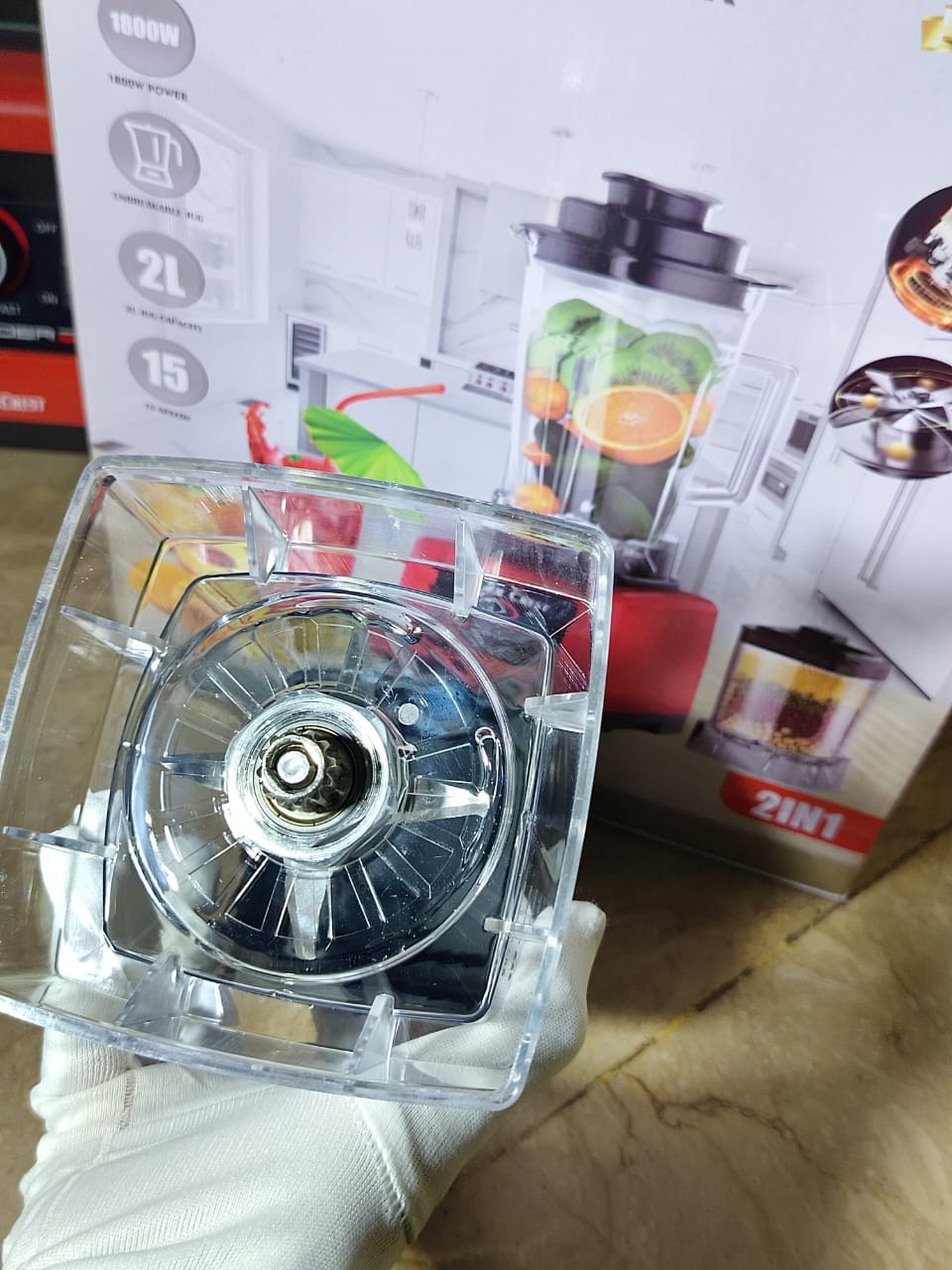 Silver Crest Blender & Grinder 2in1
