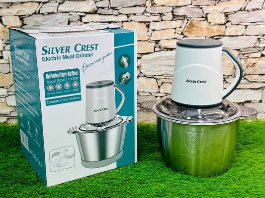 Silver Crest 3L Chopper-Electric Meat Grinder