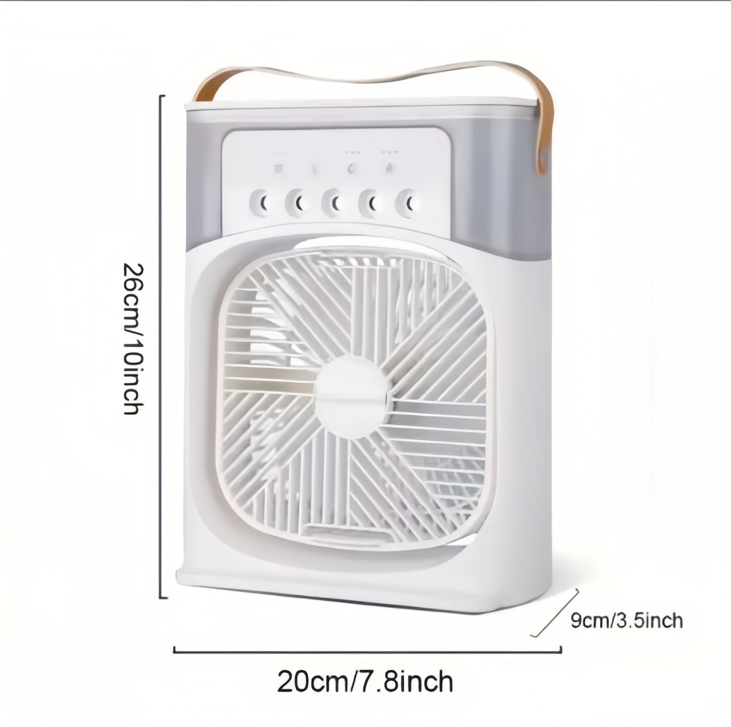 Portable Mini 3in1 Cooling Fan-Air Conditioner
