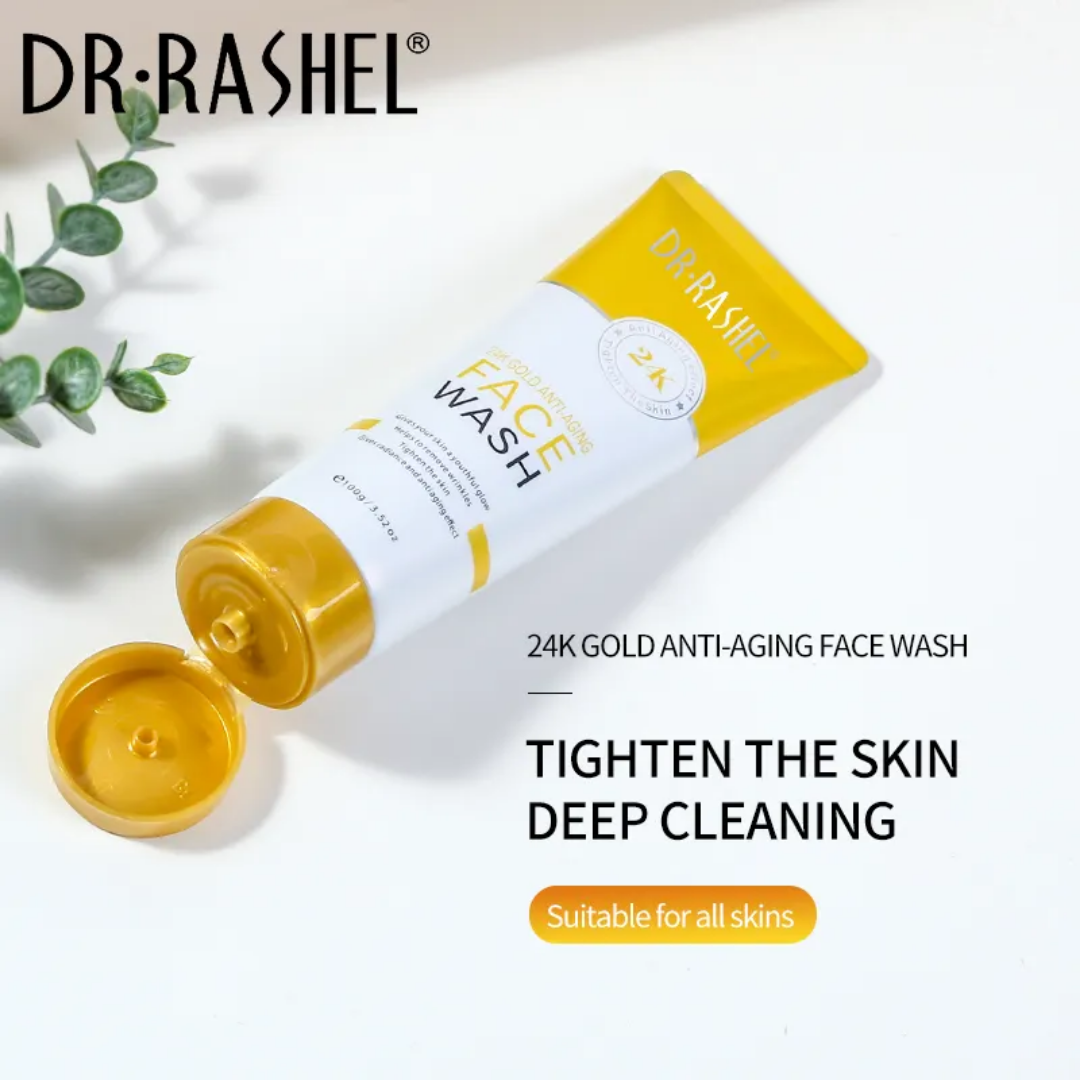 Dr Rashel 24K Gold Anti-Aging Face Wash, 100g