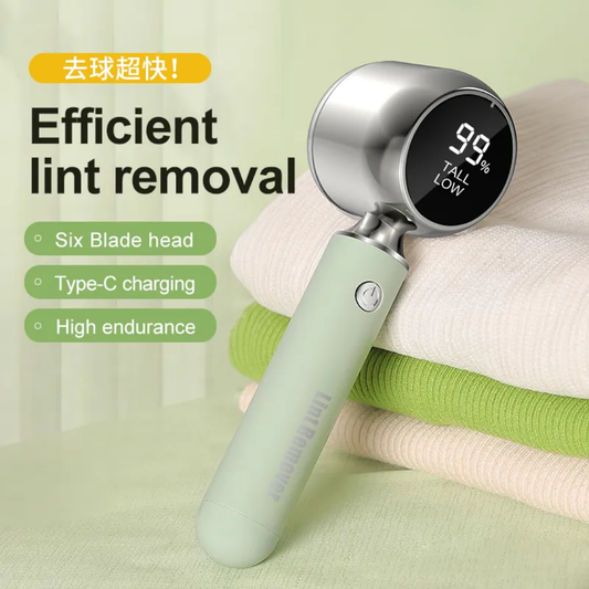 Rechargeable LED Display Fabric Lint Remover | Powerful Fabric Shaver | Imported Quality