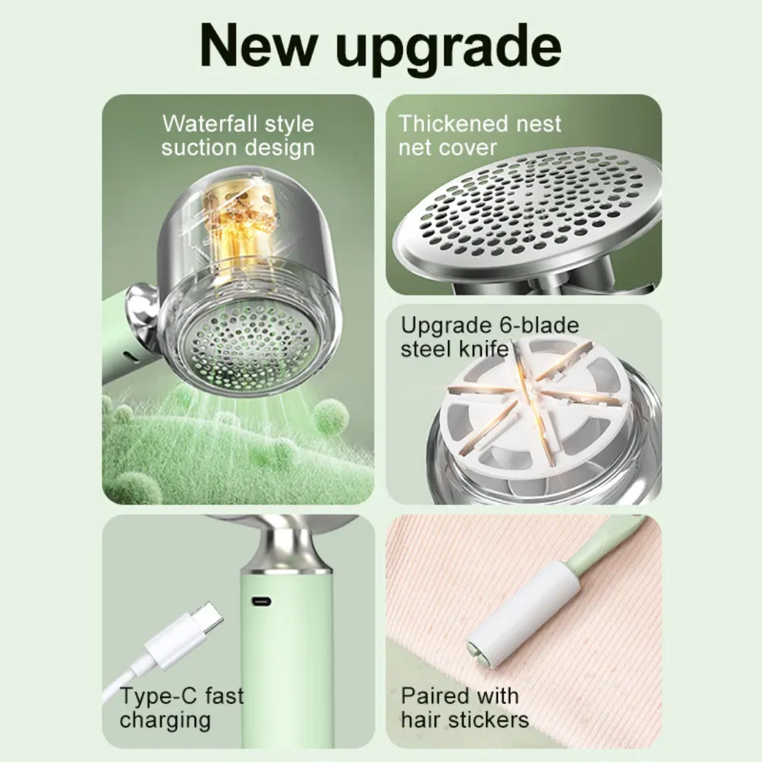 Rechargeable LED Display Fabric Lint Remover | Powerful Fabric Shaver | Imported Quality