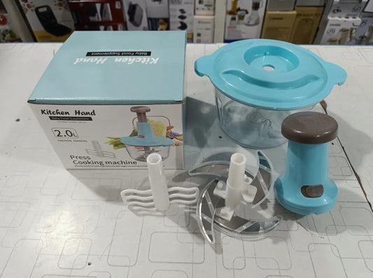 Kitchen Hand 2.0L manual Chopper | Press Chopper